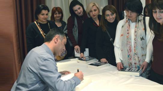 Samvel Gevorgyan presented his new book “Your own business in Armenia”